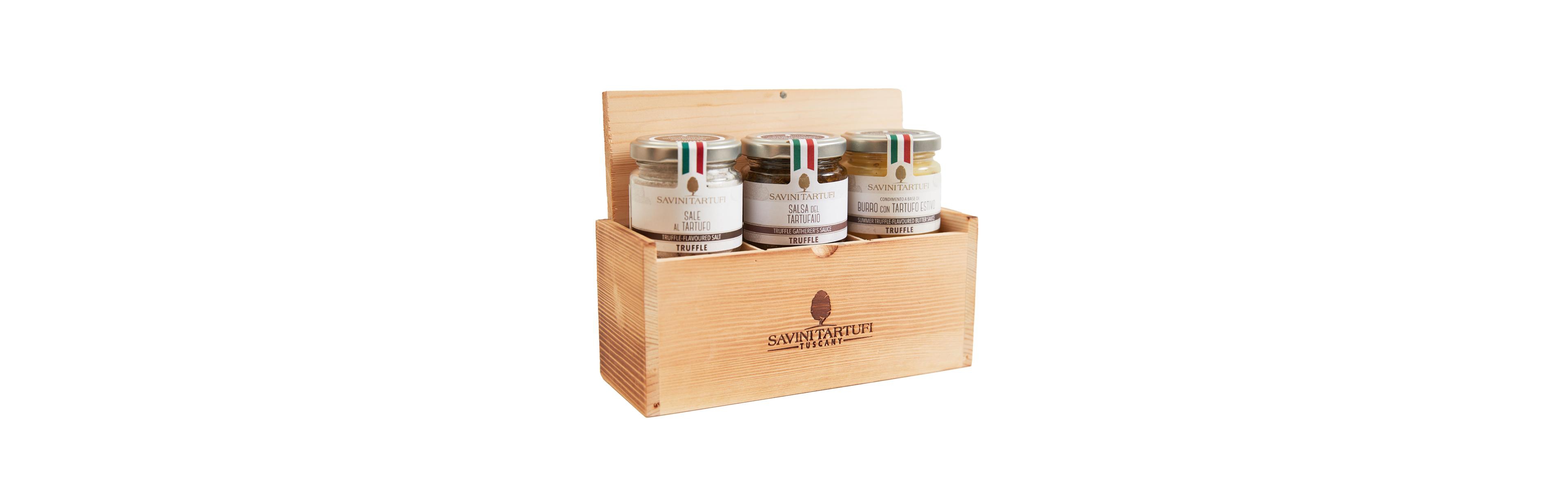 Truffle Butter, Salt & Sauce in Gift Box