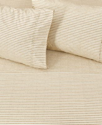 Ultra-Soft Striped Brushed Microfiber Sheet Set