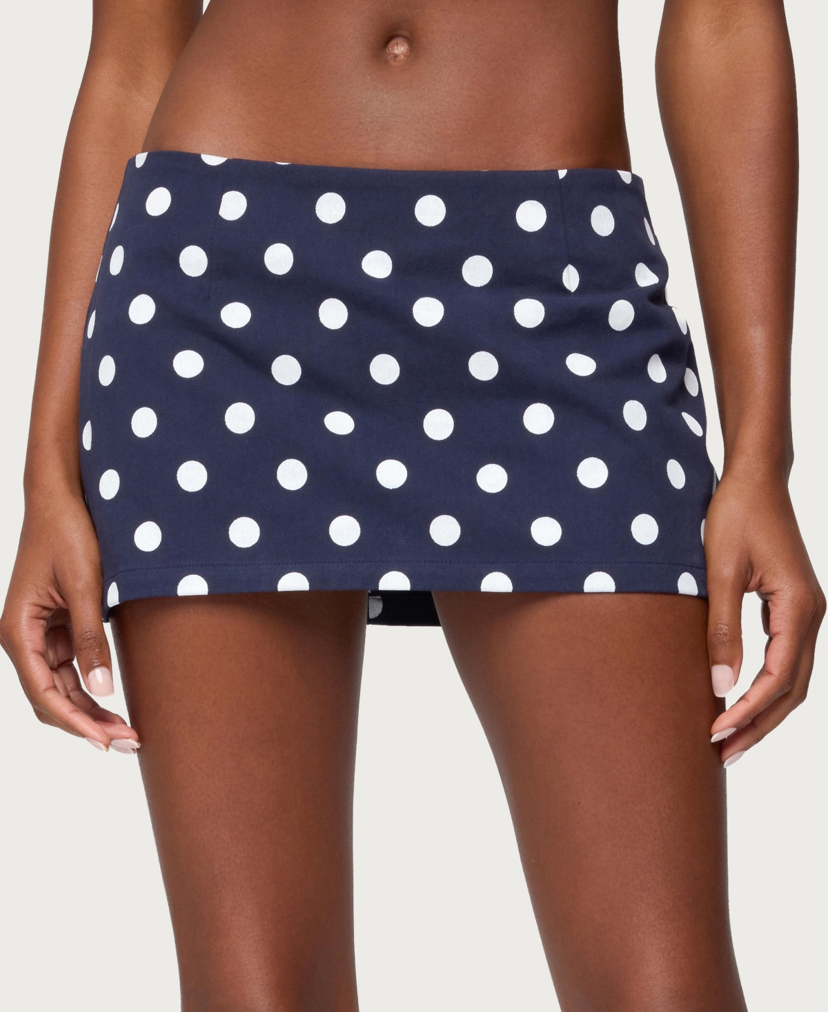 Edikted Women's Noreen Polka Dot Mini Skirt