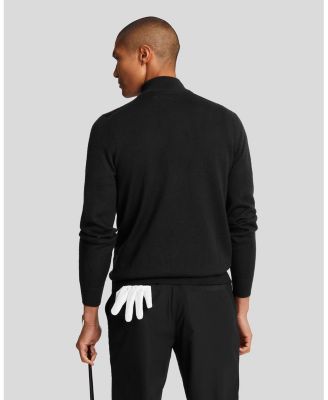 Men's Golf Quarter Zip Merino Sweater