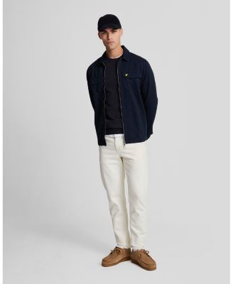 Men's Lambswool Blend Crew Neck Sweater