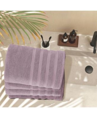 Luxury Soft & Absorbent 100% Ring Spun Cotton Bath Towels for Bathroom, Shower, Spa - 4 Piece Bath Towel Set