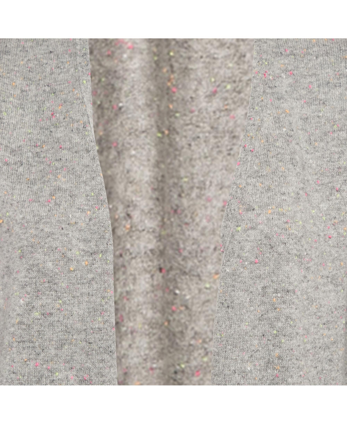 Pre-Owned Zadig & Voltaire Women's Grey Textured Cashmere Daphnee Cardigan