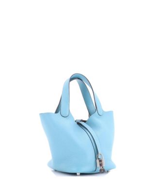 Pre-Owned HERMES PM Picotin Lock Bag Clemence