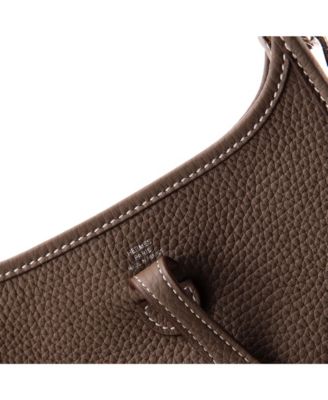 Pre-Owned HERMES TPM Evelyne Bag Gen III Clemence