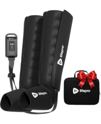 Air Compression Recovery System with Heat – 8-Chamber Full Leg Massager for Calf, Thigh & Foot – Air Massage Wraps for Circulation, Relaxation & Recovery – FSA/HSA Eligible – Great Gift for Mom or Dad