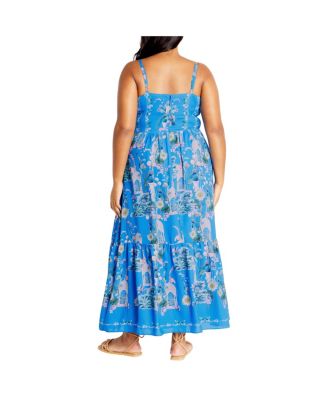 Women's Molly Print Maxi Dress
