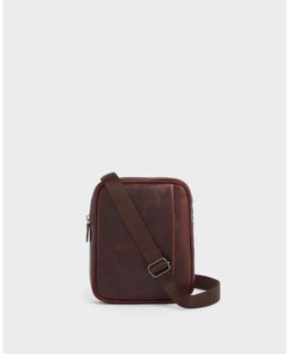 The Carter Small Leather 2 Way Messenger Bag