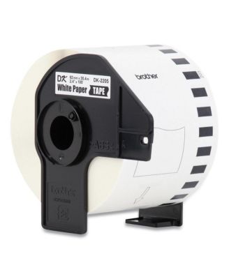 DK220524PK 2.4 in. x 100 ft. Continuous Paper Label Tape -(24/Pack