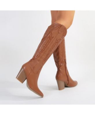 Women's Anamaria Knee High Embroidered Western Boots