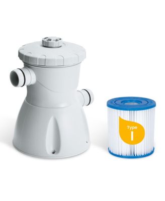 12'x30" Sea-Thru QuickSet Inflatable Ring Top Outdoor Above Ground Pool