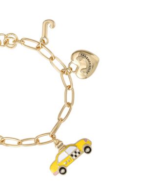 City Icons Charm Bracelet, Gold-Tone Enamel Charms