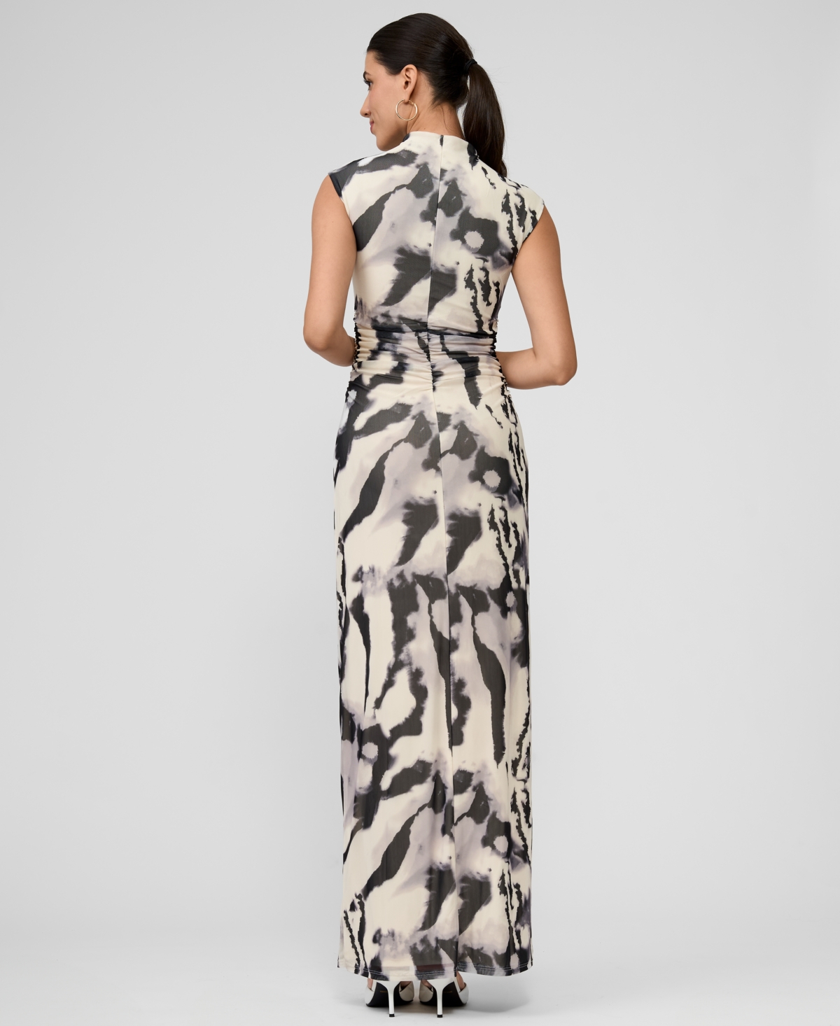 Rachel Roy Women's Nina Mock-Neck Mesh Dress