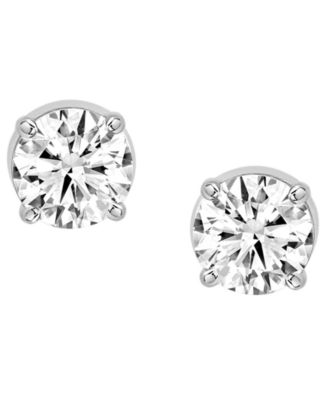 Diamond Stud Earrings (1-3/8 ct. t.w.) in 14k White Gold