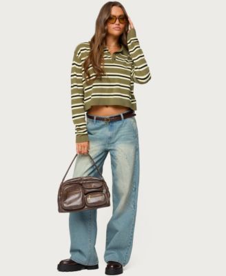 Women's Kiria Stitched Low Rise Baggy Jeans