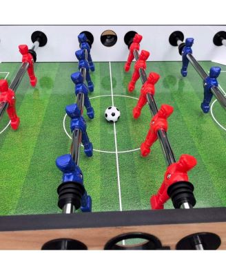 5Ft 4 Pc MDF Steel Rods Foldable Foosball Soccer Table Game