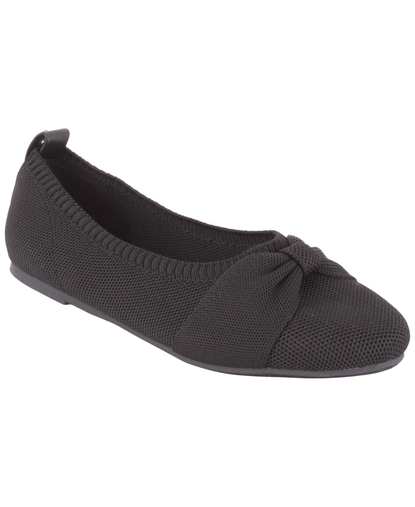Женские балетки Tahari Manchester Slip-On Ballet Flats, цвет: Чёрный — фото 1