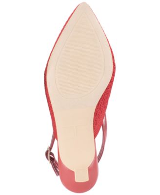 Women's Palermo Slingback Buckle Pumps