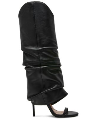 Women's Ravine Cuffed Knee High Stiletto Heel Boots