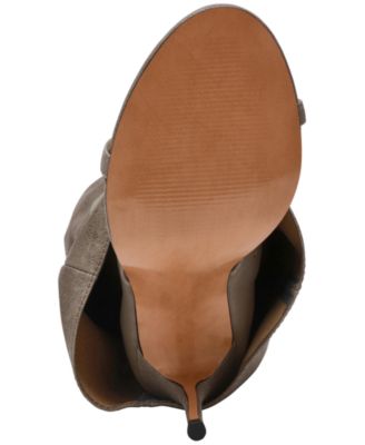 Women's Ravine Cuffed Knee High Stiletto Heel Boots