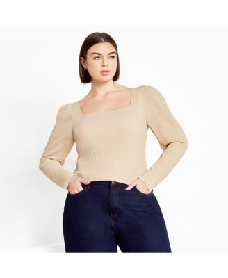 Plus Size Mysteria Top