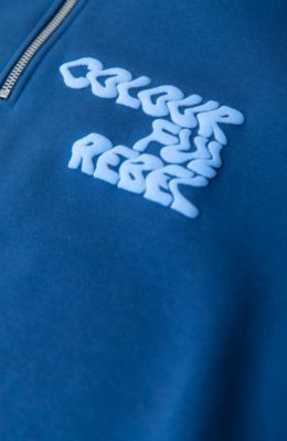 Women's Uni Logo Wave Relaxed Zip Sweat