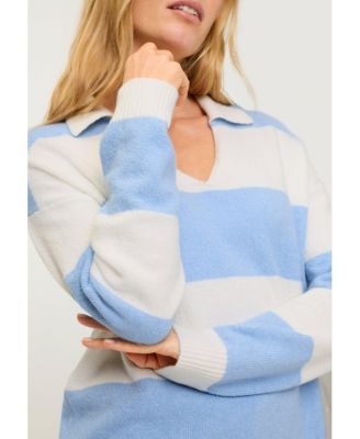 Women's Open Collar Sweater