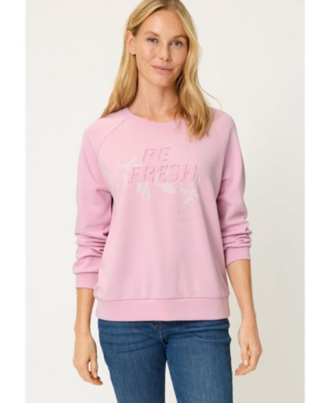 Женский топ Olsen Refresh Jersey Top, цвет: Пионовый розовый