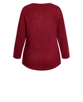 Plus Size Romance Sweater