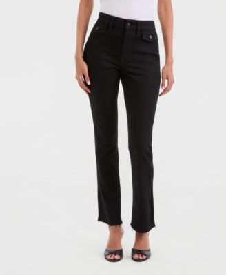 Women's High-Rise Mini Bootcut Jeans