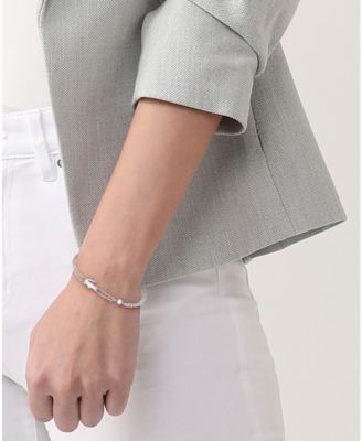 Women's Crocodile Double Chain Bracelet