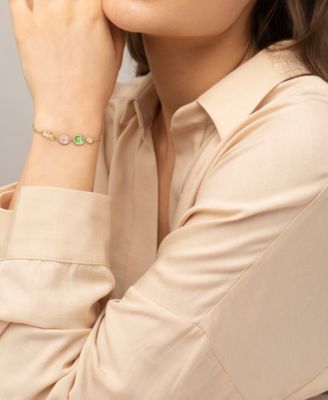 Deva Gold-Plated Stainless Steel Bracelet