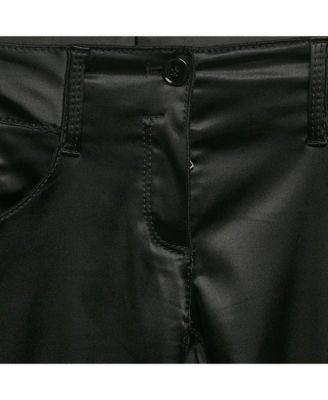 Women's Satin Skinny Formal Trousers