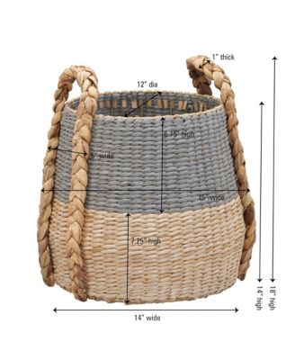 Cattail and Paper Terra Basket