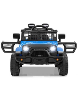 12V Kids Ride On Truck With Remote Control LED Lights And Music