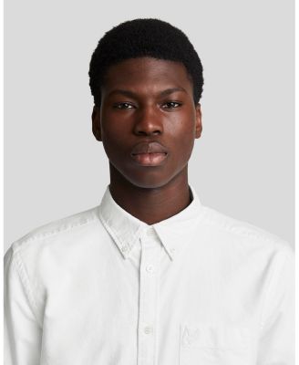 Men's Tonal Eagle Plain Oxford Shirt