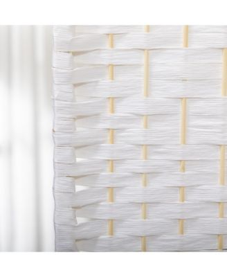 3 Panel Room Divider Folding Privacy Screen 5.6' Room Separator