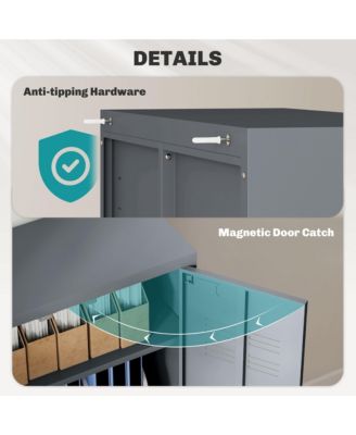 Industrial Steel Storage Cabinet Storage Organizer