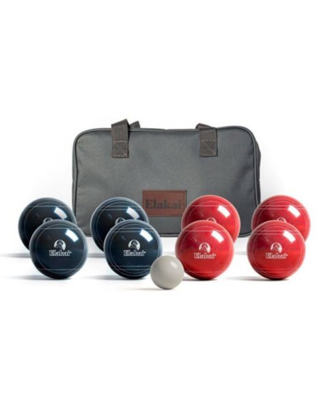 Детские игрушки Elakai Rambler 107mm Resin Bocce Set, 8-Player, Ages 14+, цвет: Разноцветный