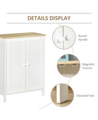 32" Wooden Kitchen Storage Buffet Server Sideboard Table Cabinet,