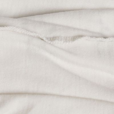 Women's White Printed Cotton Tank Top