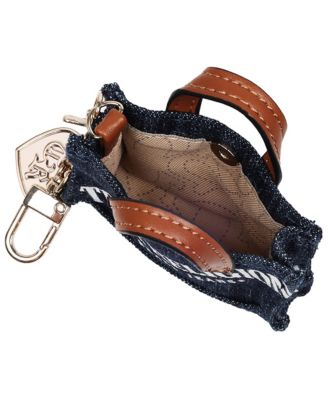 Mini Denim Tote Bag Charm