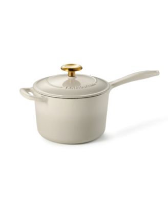 Bestow Enameled Cast Iron 2.5-Quart Saucepan with Lid