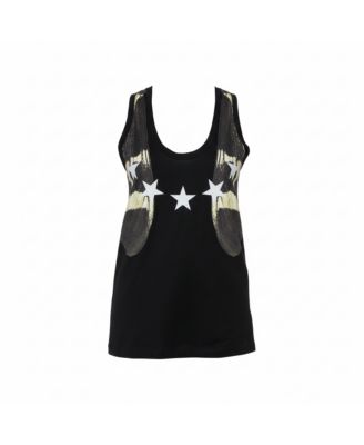 Women's Star Printed Cotton Tank Top