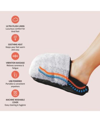 Ultimate Heat & Relaxation Duo: Foot Warmer + XL Heating Pad Bundle