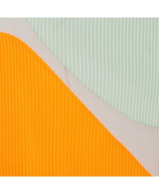 Women's Plisse Paneled Midi Dress