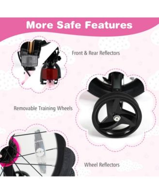 16 Inch Kids Bike with Training Wheels for Ages 3–7