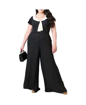 Plus Size Wide Leg Jumpsuit
