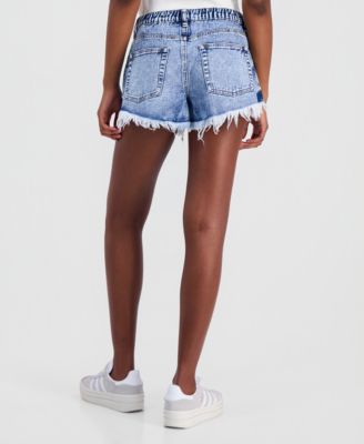 Juniors' Elastic-Back A-Line Festival Shorts
