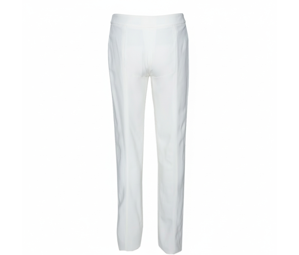 Pre-Owned Alexander Mcqueen Women's Crepe Straight Leg Trousers